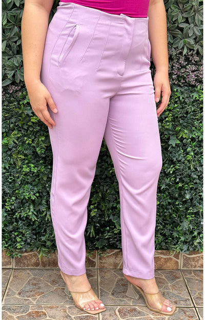 Pantalón lila formal - Boutiquemirel