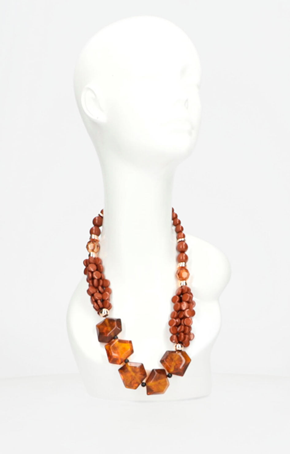 Collar carey café - COLLAR Boutiquemirel 