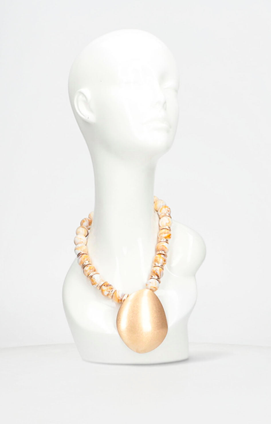 Collar beige carey - COLLAR Boutiquemirel 