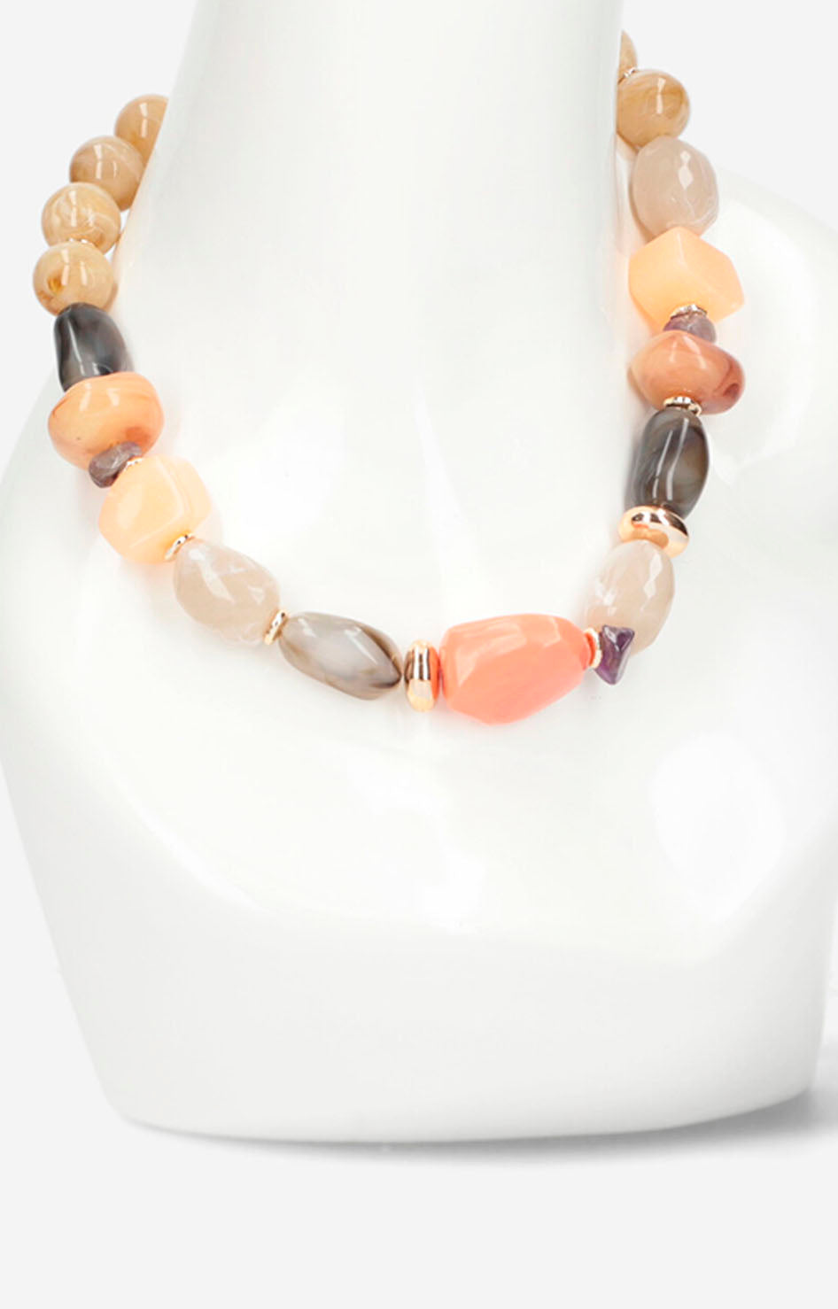 Collar naranja carey - COLLAR Boutiquemirel 