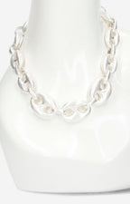 Collar de eslabones plata - COLLAR Boutiquemirel 