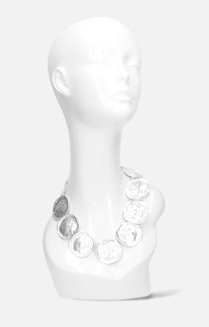 Collar redondo plata - COLLAR Boutiquemirel 