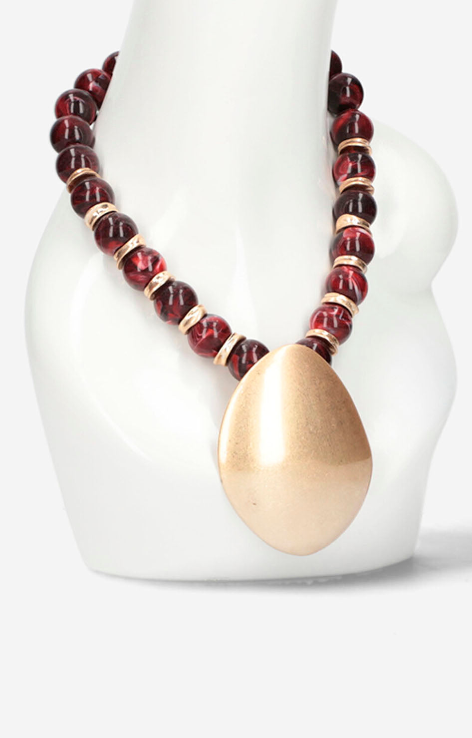 Collar rojo carey - COLLAR Boutiquemirel 