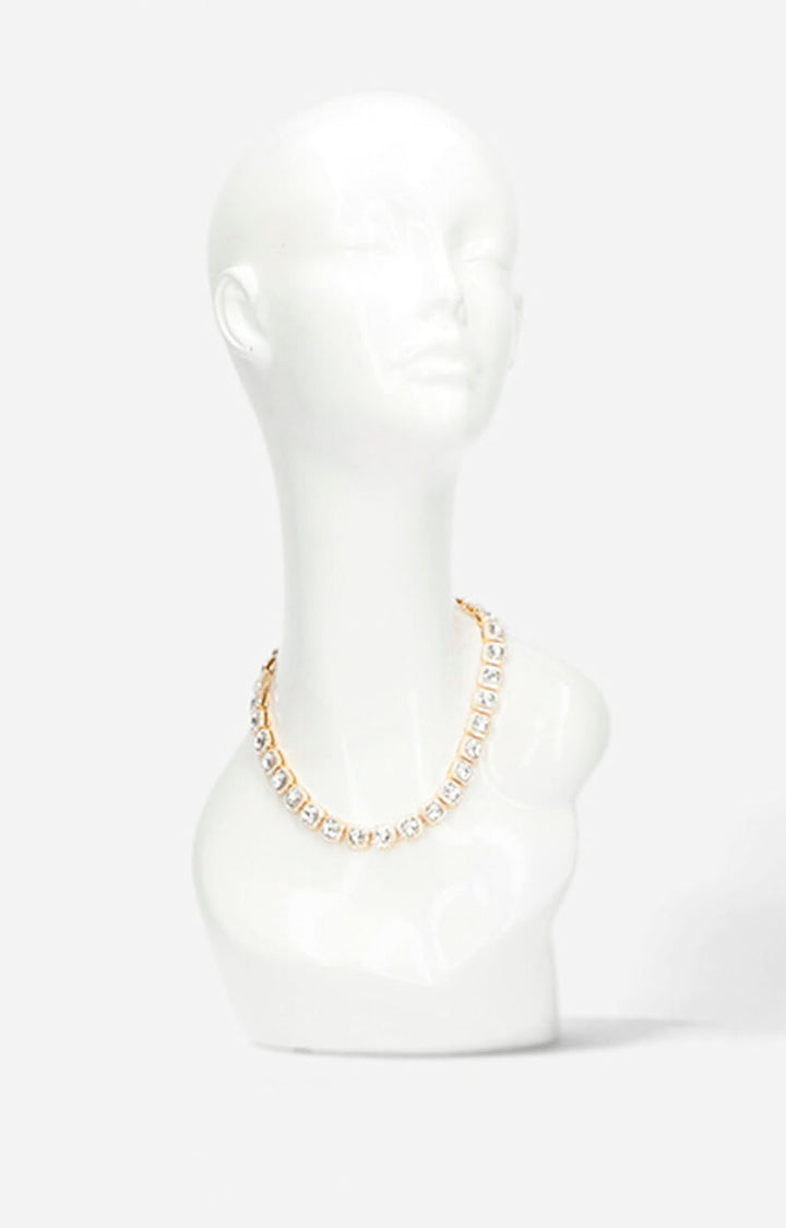 Collar dorado con piedras - COLLAR Boutiquemirel 