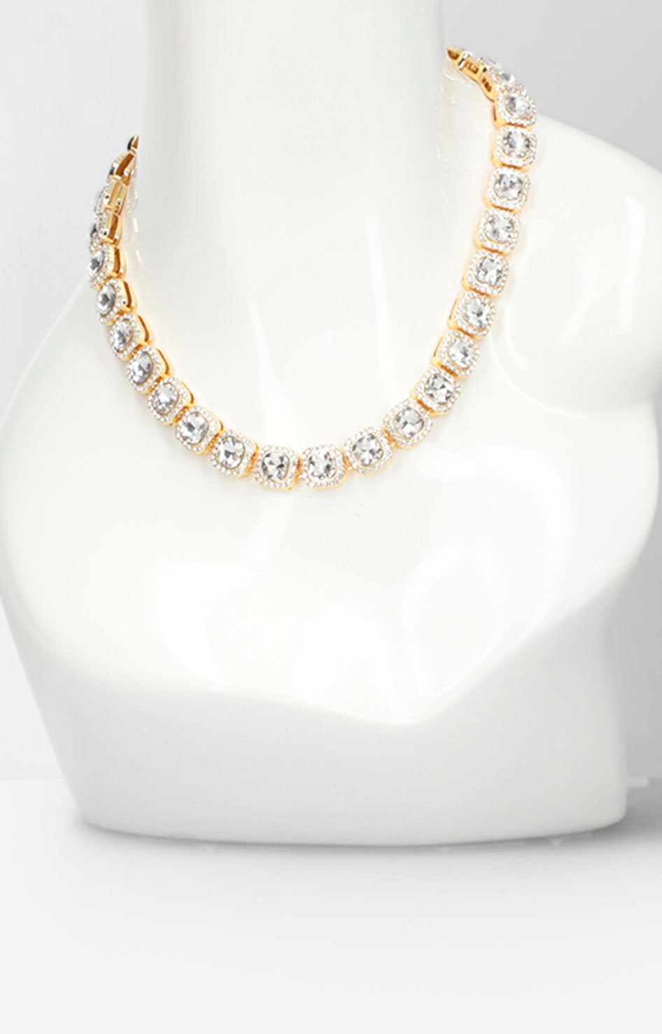 Collar dorado con piedras - COLLAR Boutiquemirel 