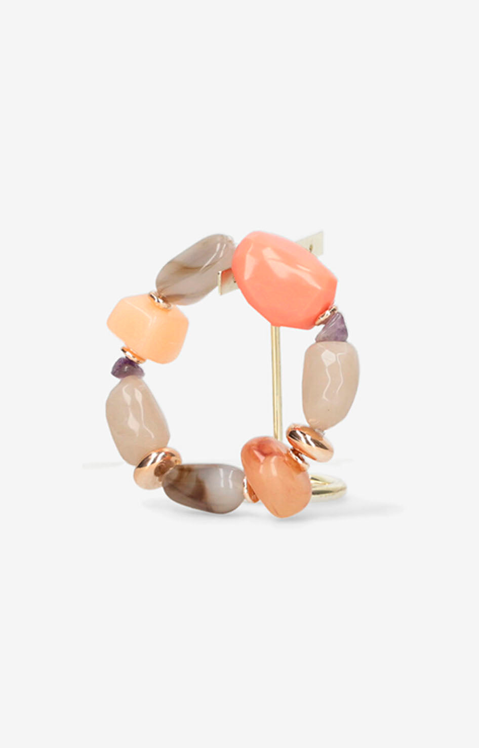 Pulsera de piedras naranja - PULSERA Boutiquemirel 