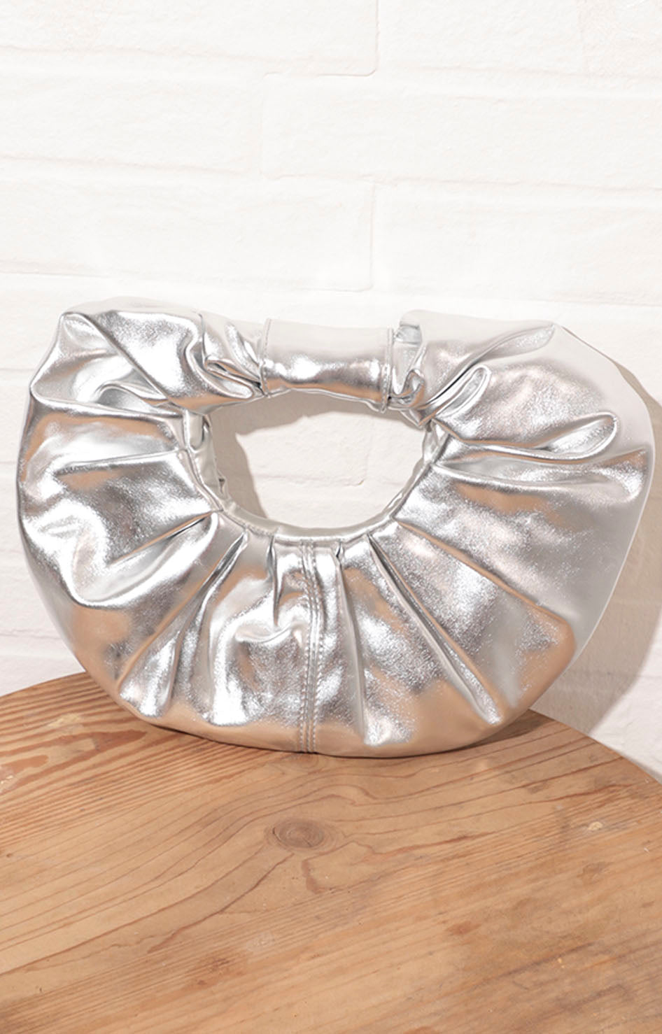 Bolsa plata metálicaa - BOLSA Boutiquemirel 