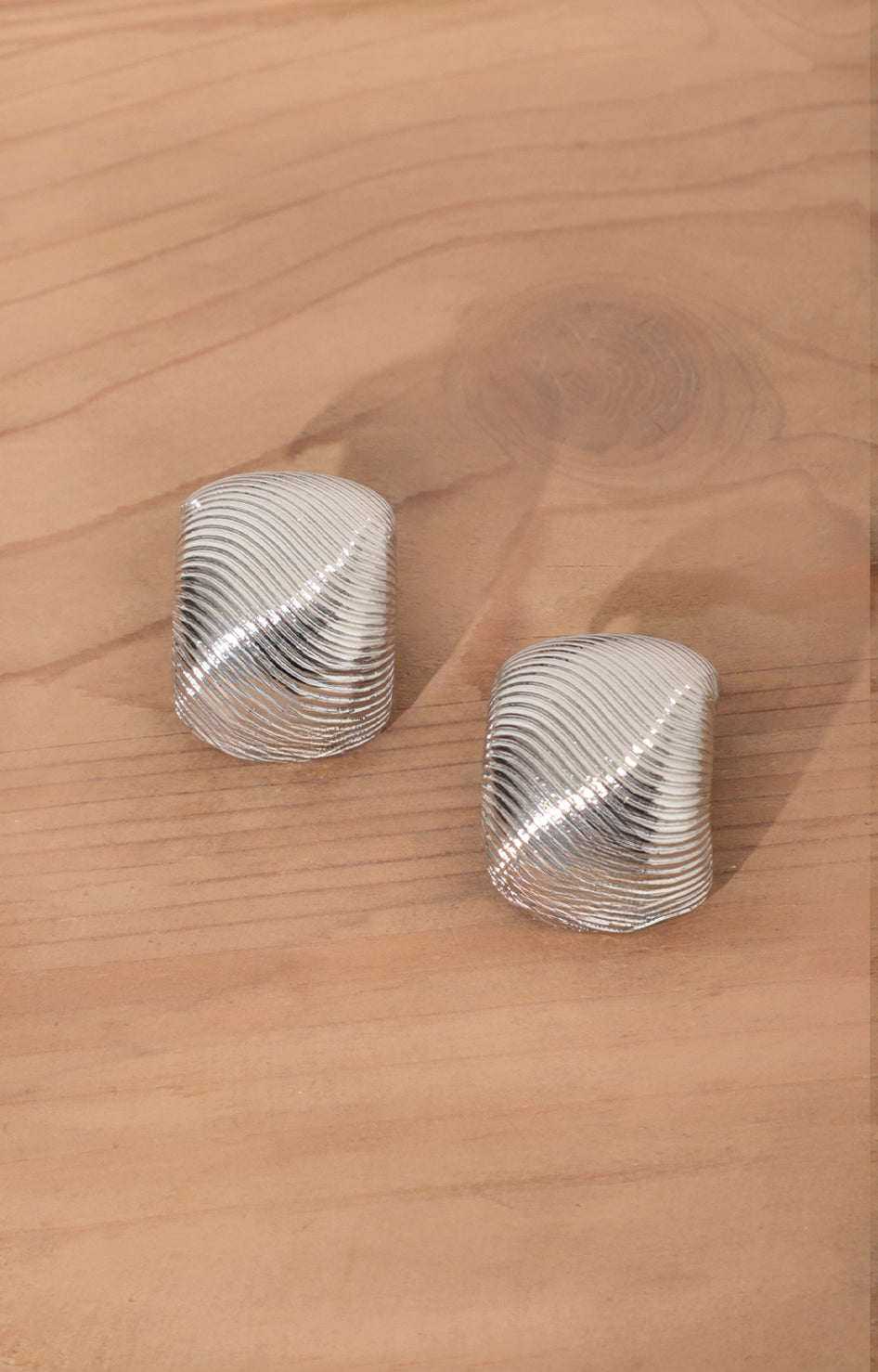 Arete plata corrugado - ARETE Boutiquemirel 