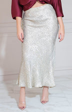 Falda beige snake - FALDA Boutiquemirel 