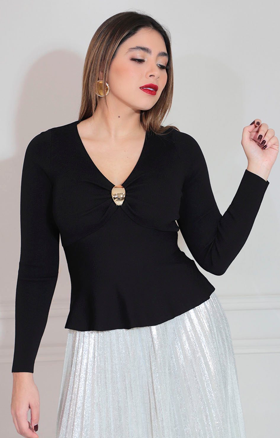 Blusa negra