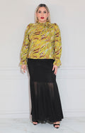Falda negra con transparencia - FALDA XL Boutiquemirel 