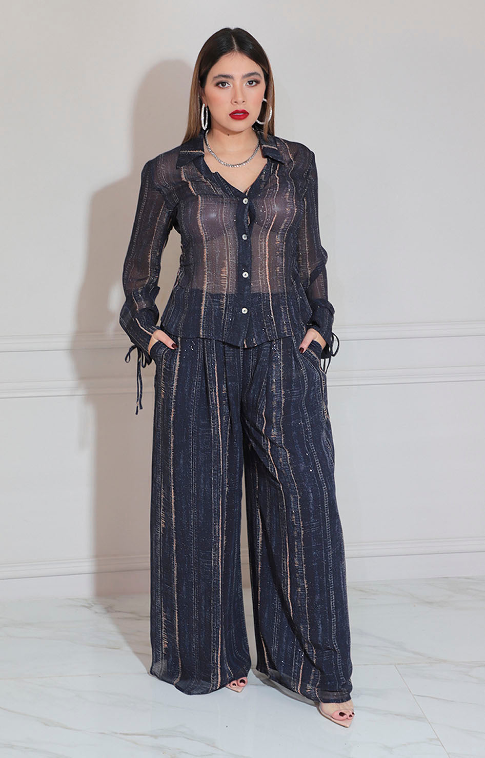 Conjunto azul marino