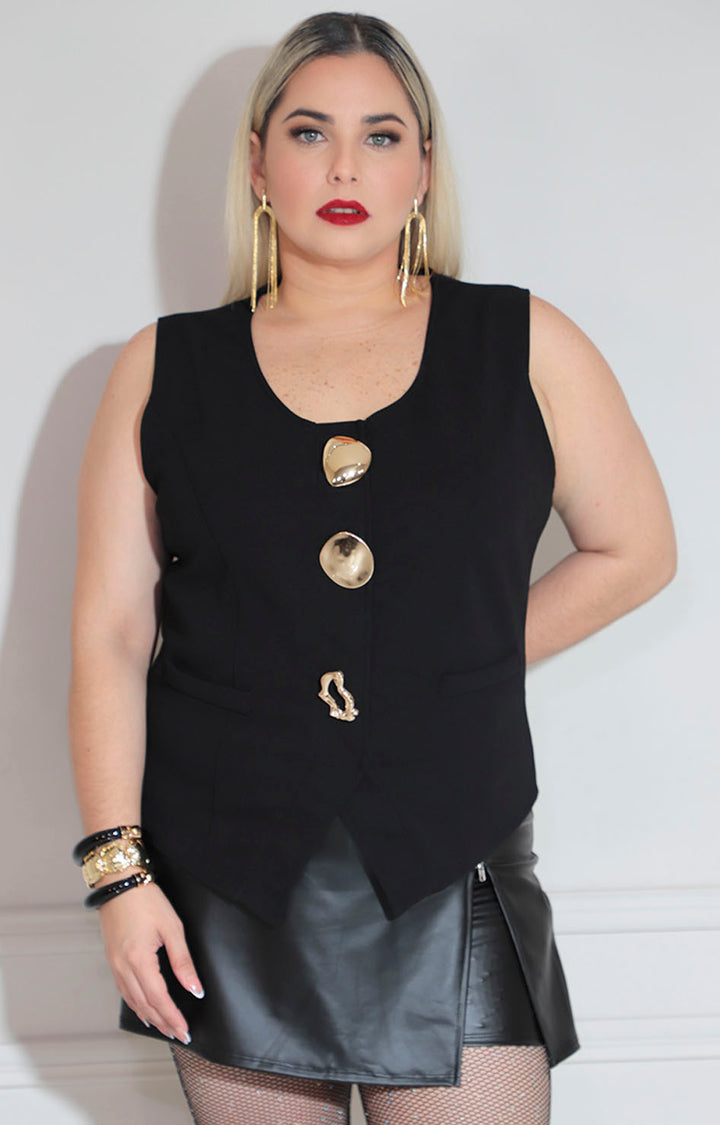 Chaleco negro