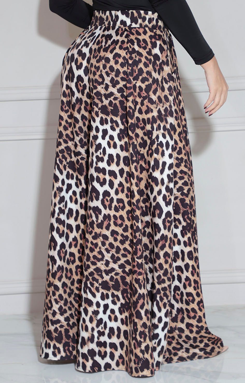 Pantalón café cheeta