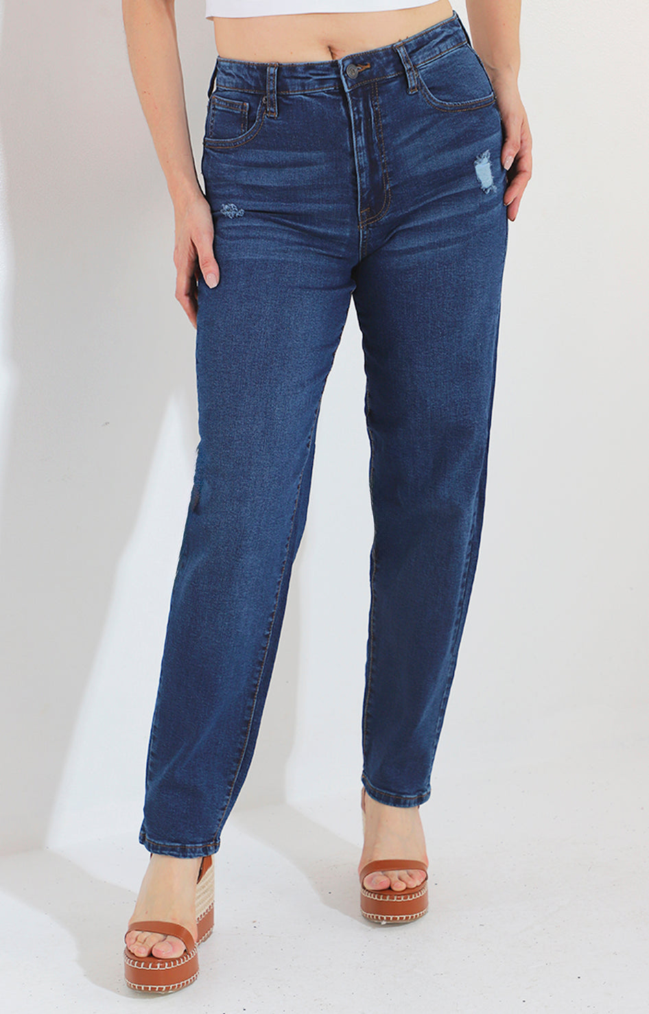 Pantalon de mezclilla azul - PANTALON Boutiquemirel 