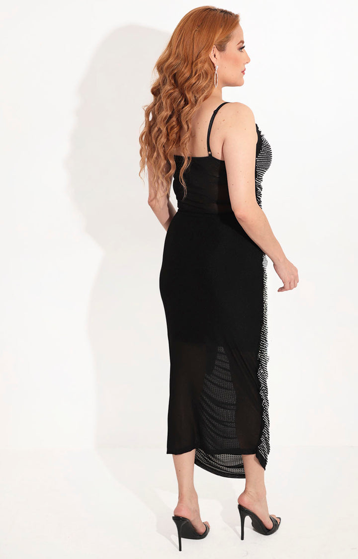 Conjunto negro de brillos - CONJUNTO Boutiquemirel 