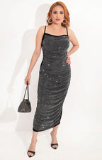 Conjunto negro de brillos - CONJUNTO Boutiquemirel 