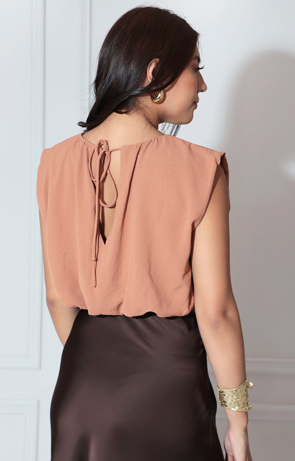 Blusa café - BLUSA Boutiquemirel 