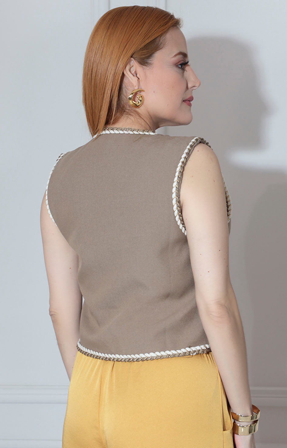 Chaleco café - CHALECO Boutiquemirel 