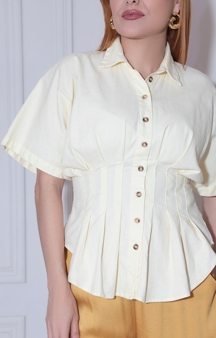 Blusa amarilla - BLUSA Boutiquemirel 