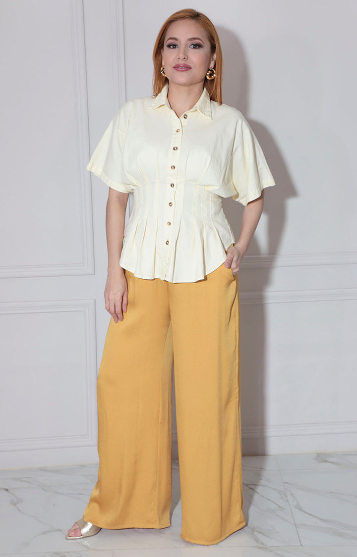 Blusa amarilla - BLUSA Boutiquemirel 
