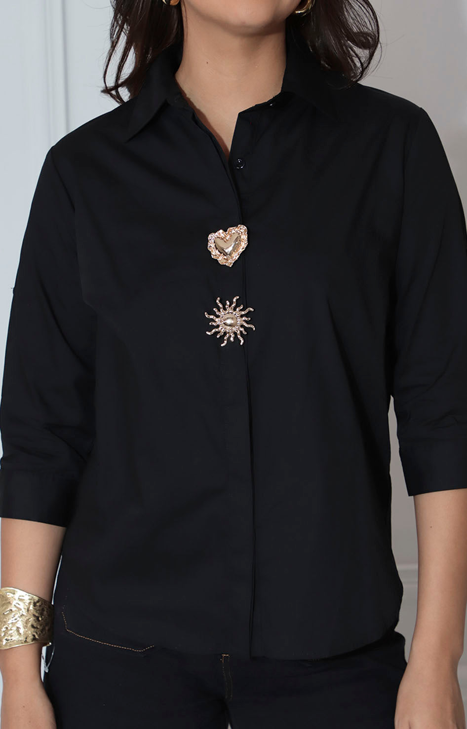 Blusa negra - BLUSA Boutiquemirel 