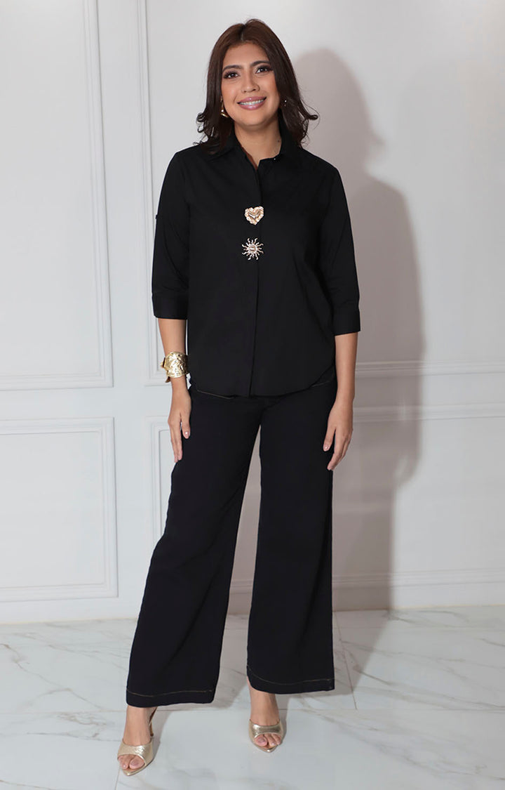 Blusa negra - BLUSA Boutiquemirel 