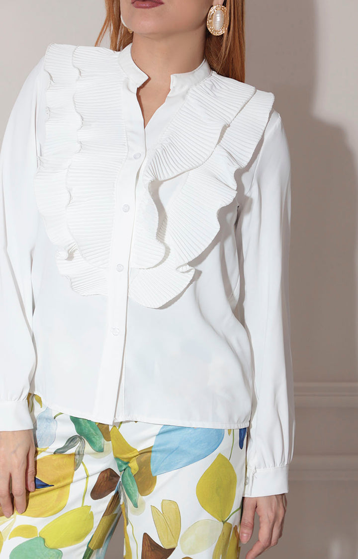 Blusa blanca - BLUSA Boutiquemirel 