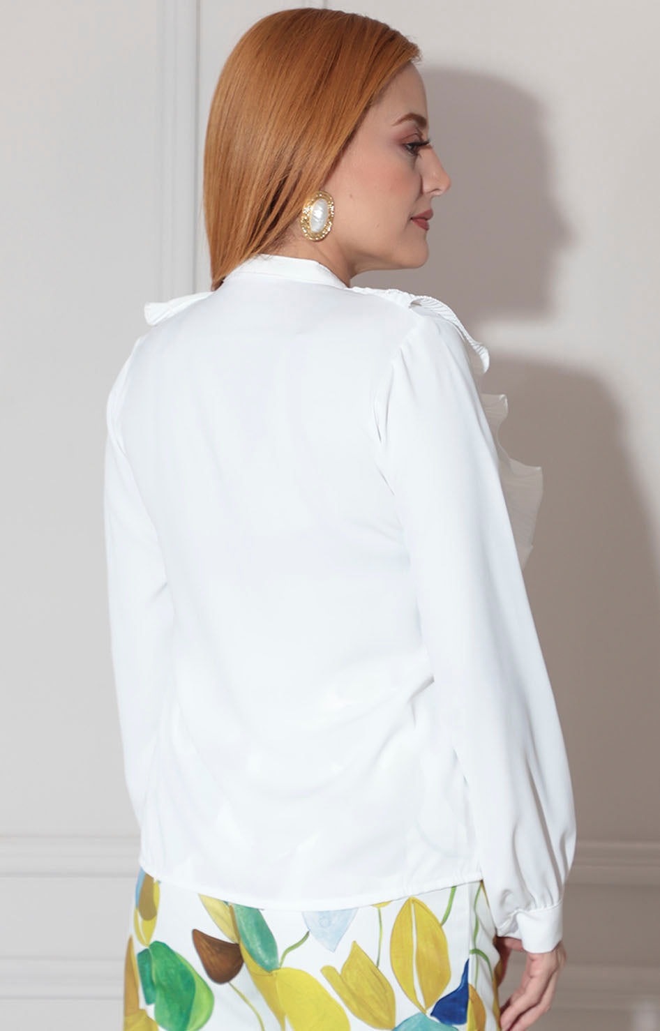 Blusa blanca - BLUSA Boutiquemirel 