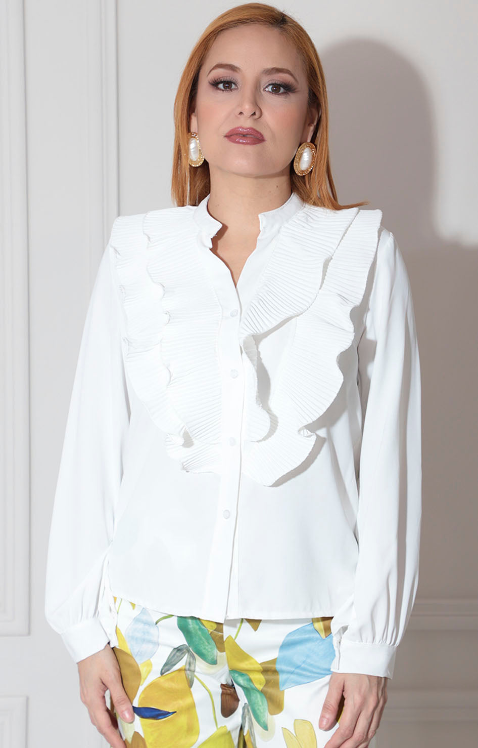 Blusa blanca - BLUSA Boutiquemirel 