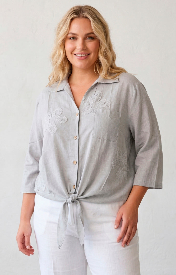 Blusa fresca - BLUSAS CURVY Boutiquemirel 