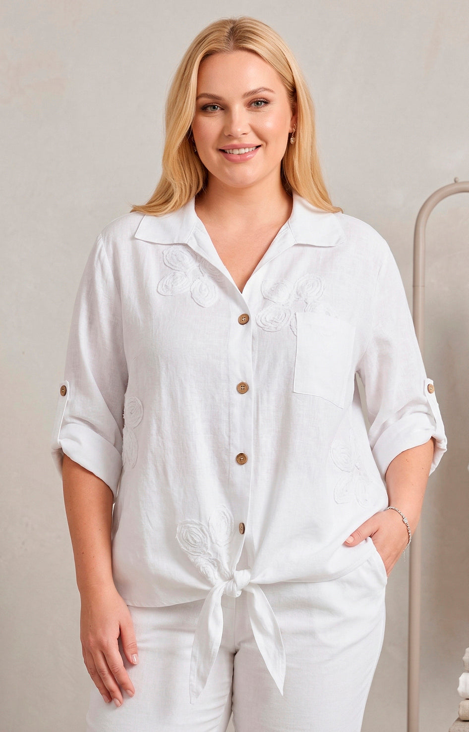 Blusa fresca - BLUSAS CURVY Boutiquemirel 