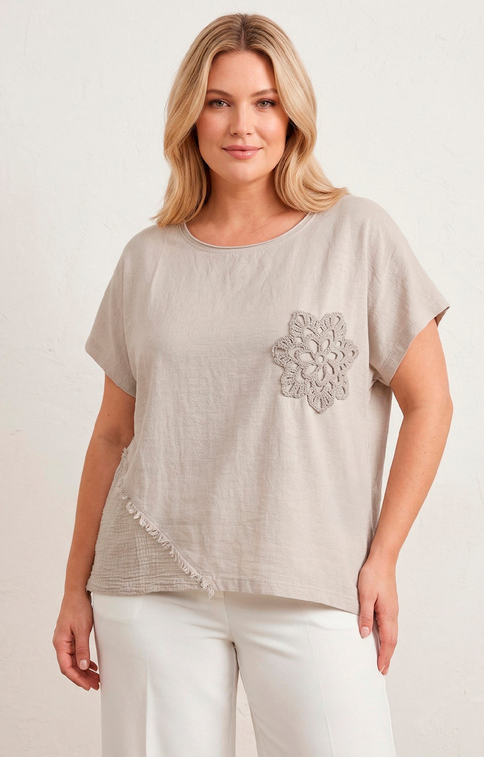Blusa fresca - BLUSAS CURVY Boutiquemirel 