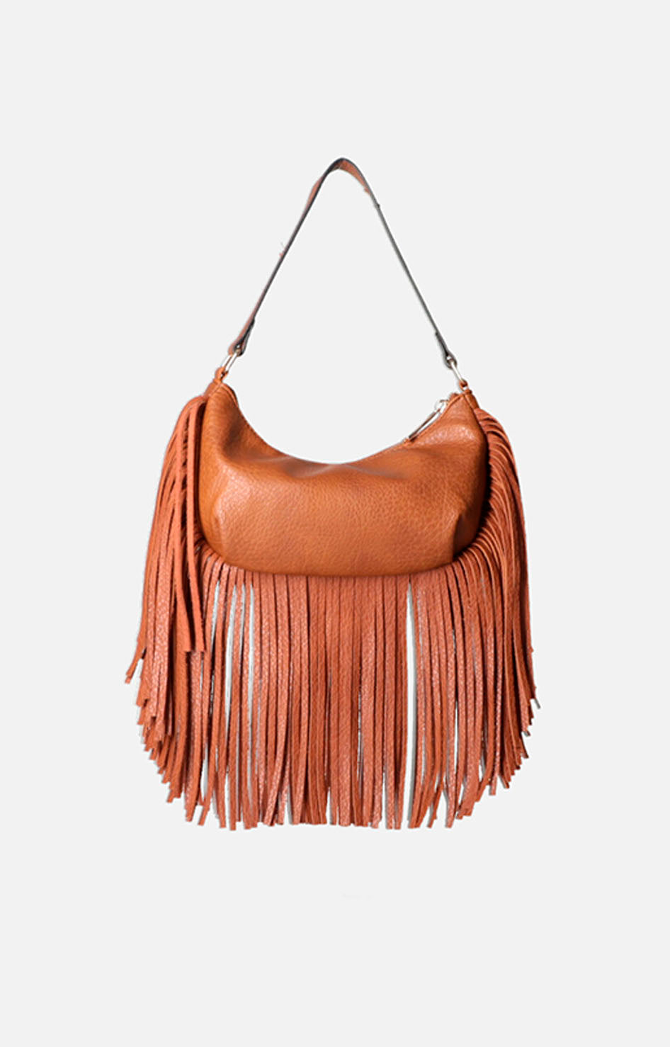 Bolsa caramel con flecos - BOLSA Boutiquemirel 