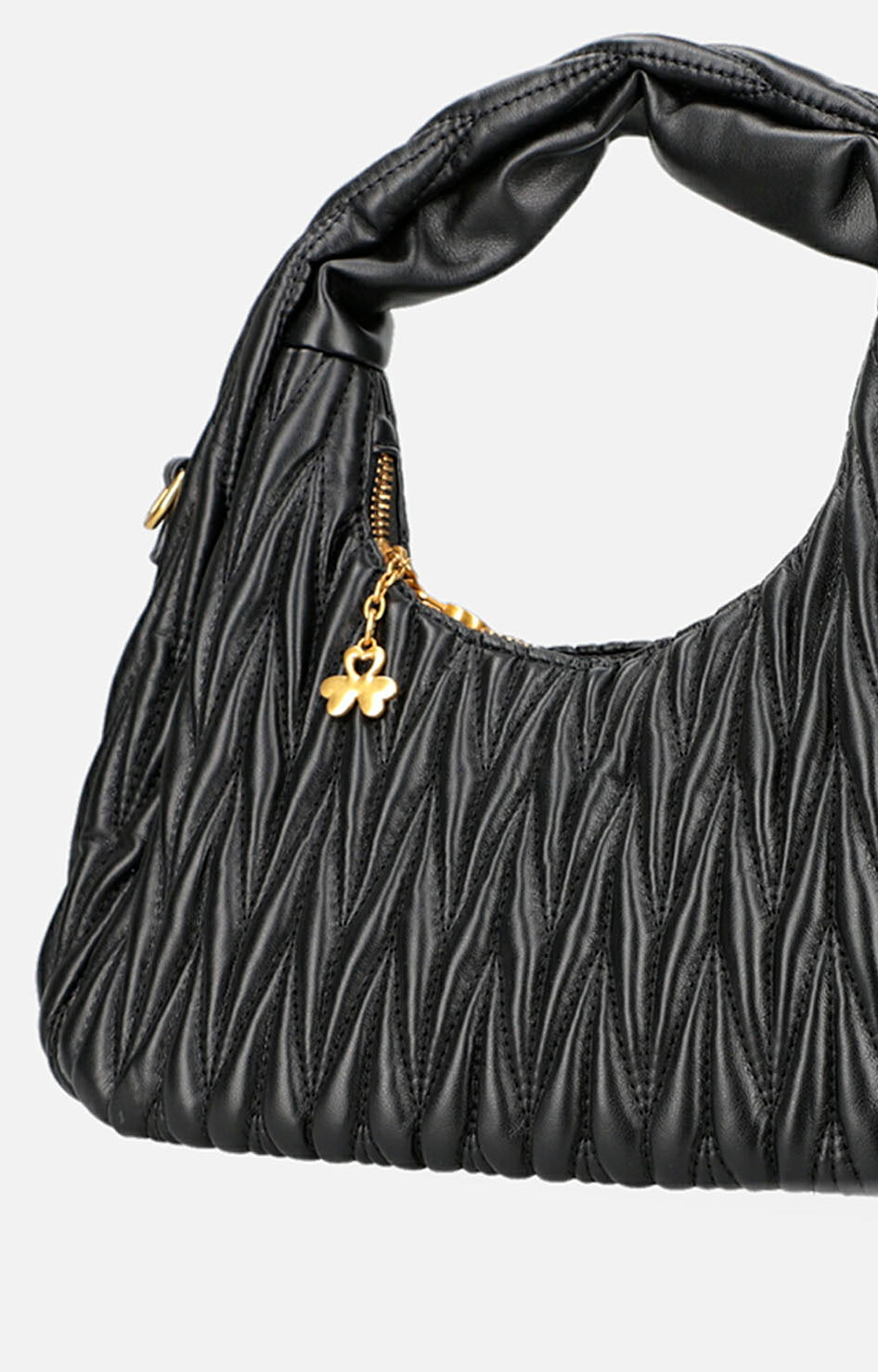 Bolsa negra texturizada - BOLSA Boutiquemirel 