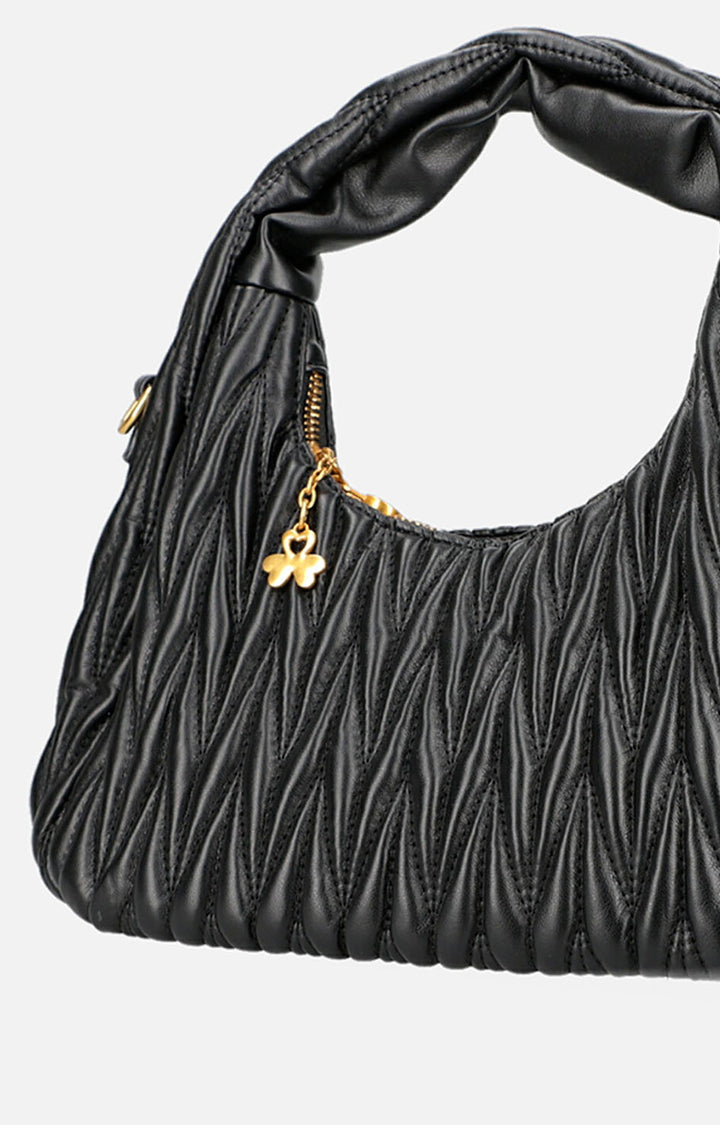 Bolsa negra texturizada - BOLSA Boutiquemirel 