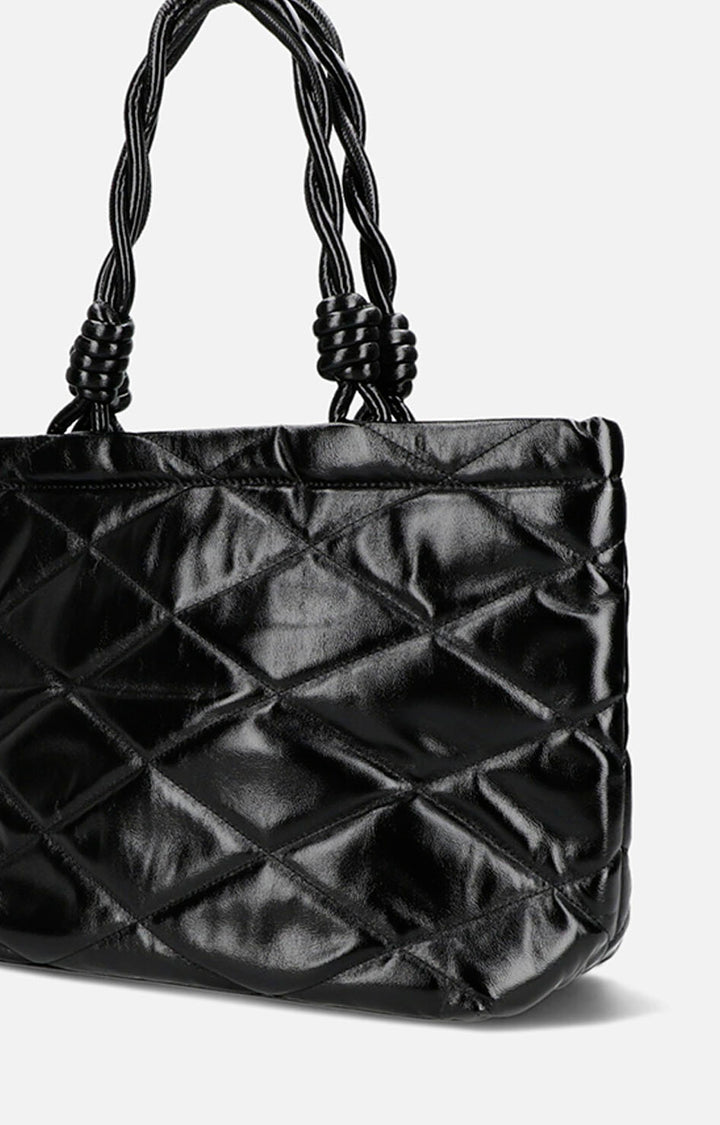 Bolsa satinada negra - BOLSA Boutiquemirel 