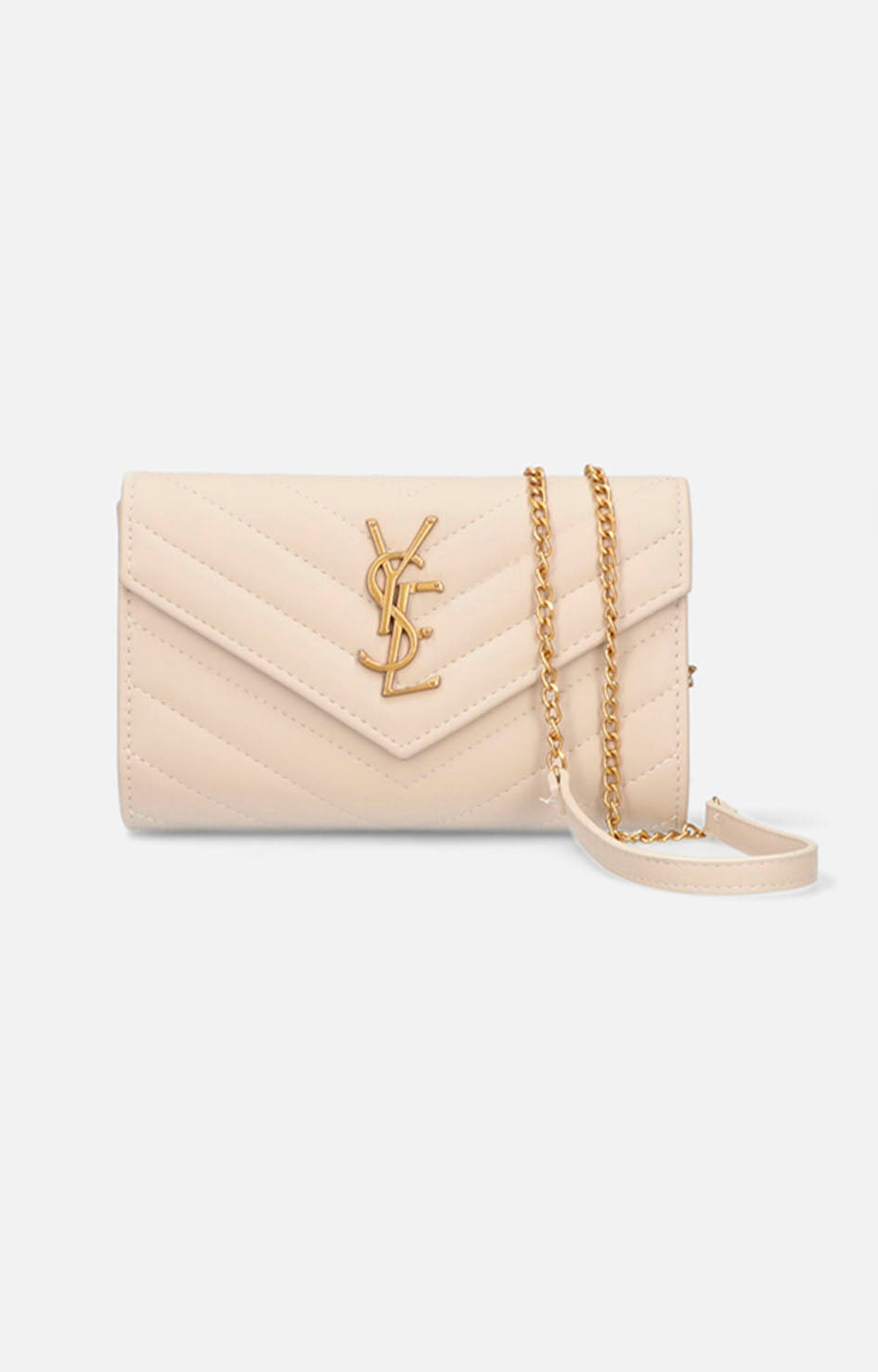 Clutch beige - BOLSA Boutiquemirel 