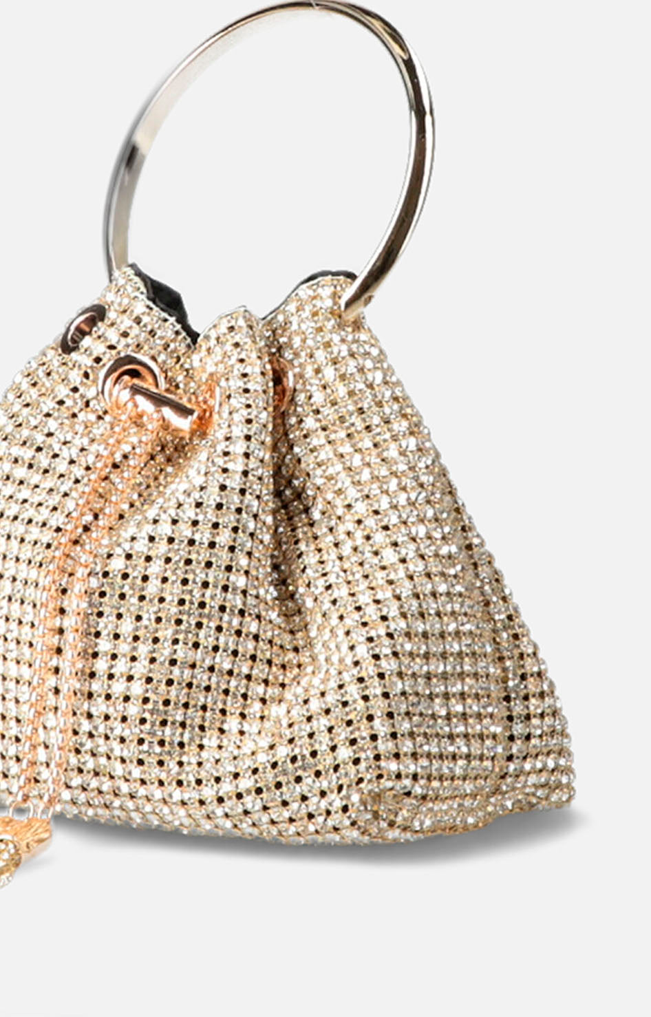 Bolsa ring dorada - BOLSA Boutiquemirel 