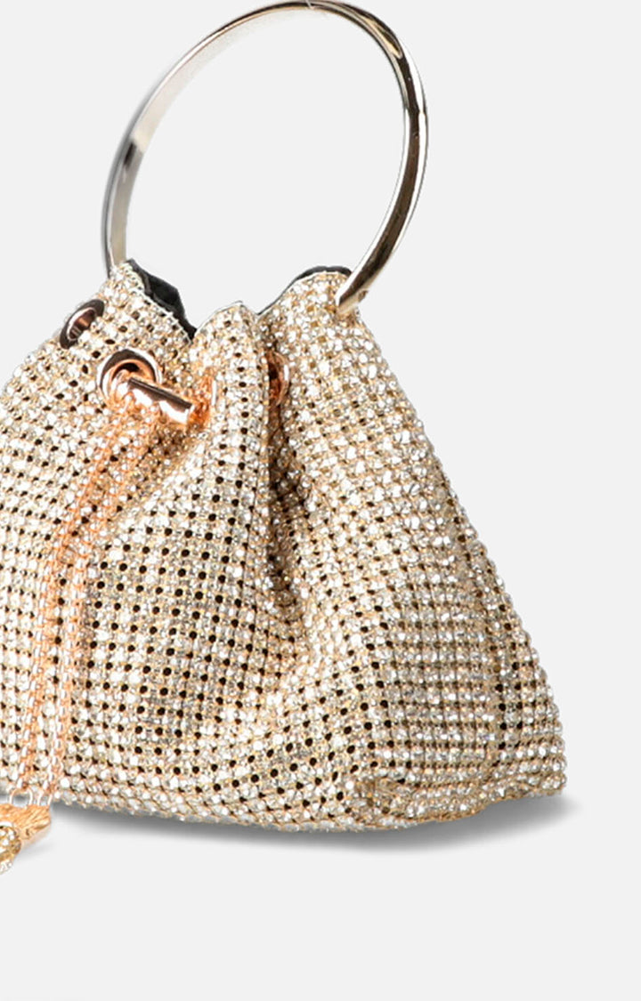 Bolsa ring dorada - BOLSA Boutiquemirel 