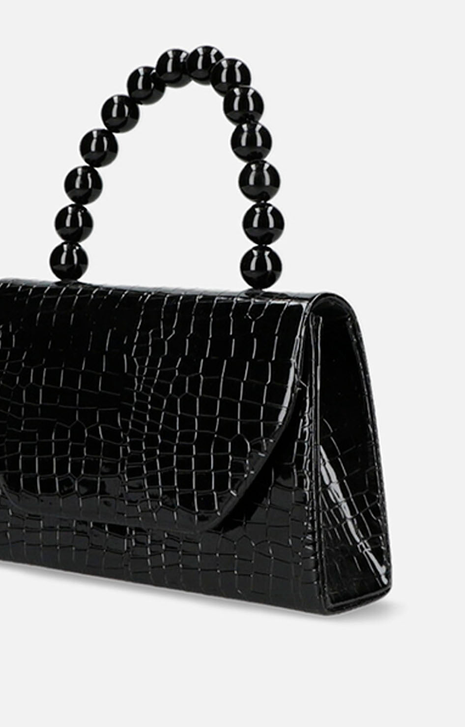 Bolsa croc negra - BOLSA Boutiquemirel 