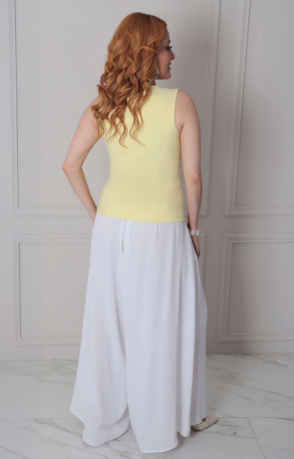Pantalón blanco - PANTALON Boutiquemirel 