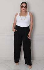 Pantalòn  amplio - PANTALON CURVY Boutiquemirel 