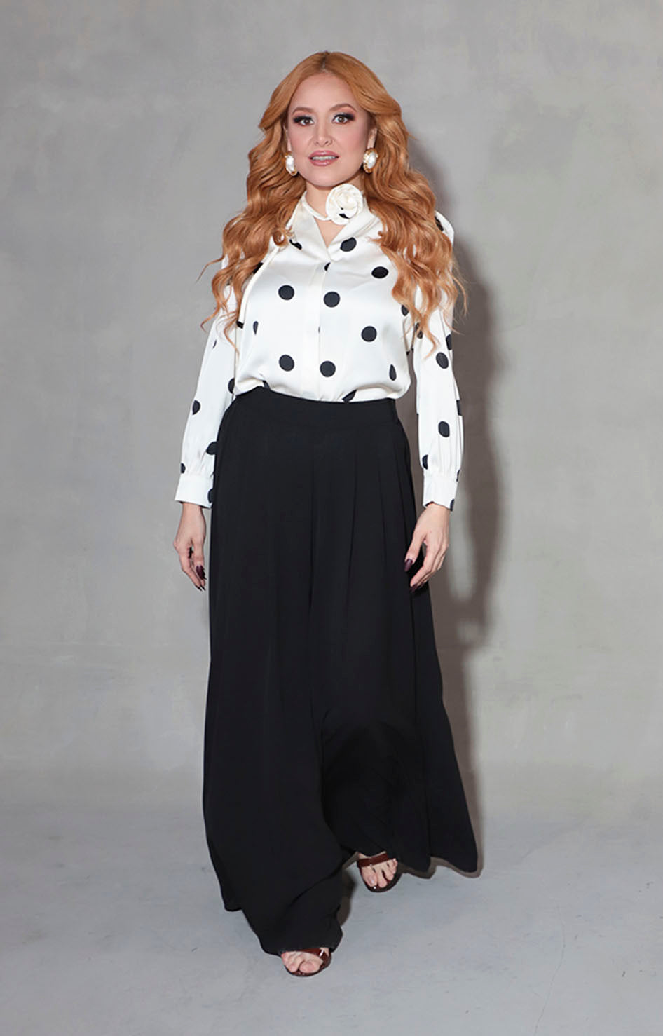 Blusa beige con lazo - BLUSA Boutiquemirel 