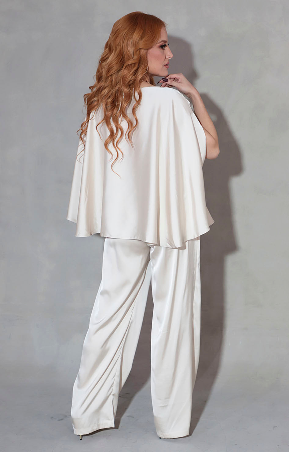 Conjunto satinado beige - CONJUNTO Boutiquemirel 