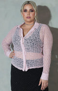 Blusa tejida rosa - BLUSA XL Boutiquemirel 