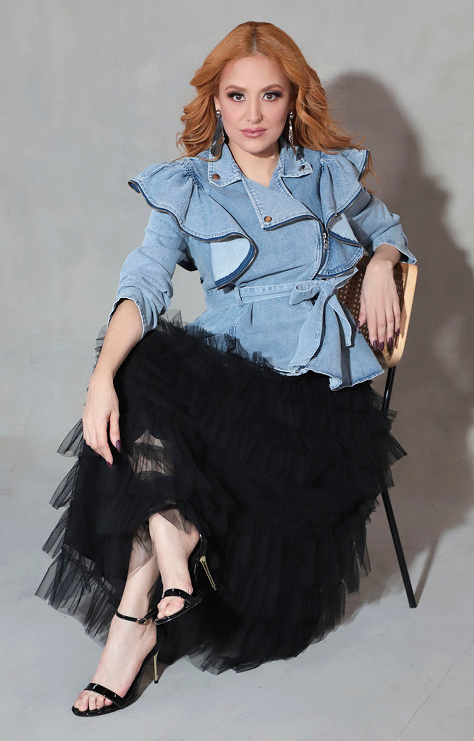 Falda negra de tull - FALDA Boutiquemirel 