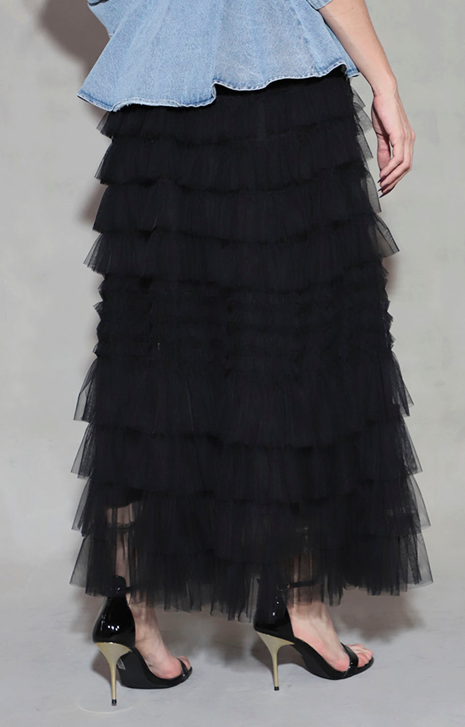 Falda negra de tull - FALDA Boutiquemirel 