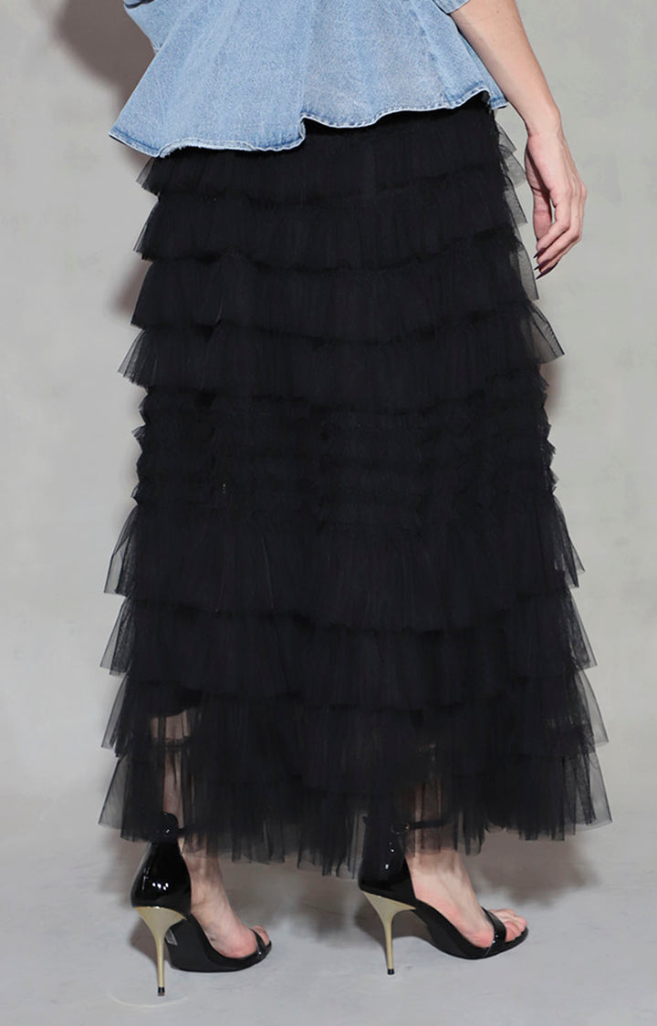 Falda negra de tull - FALDA Boutiquemirel 