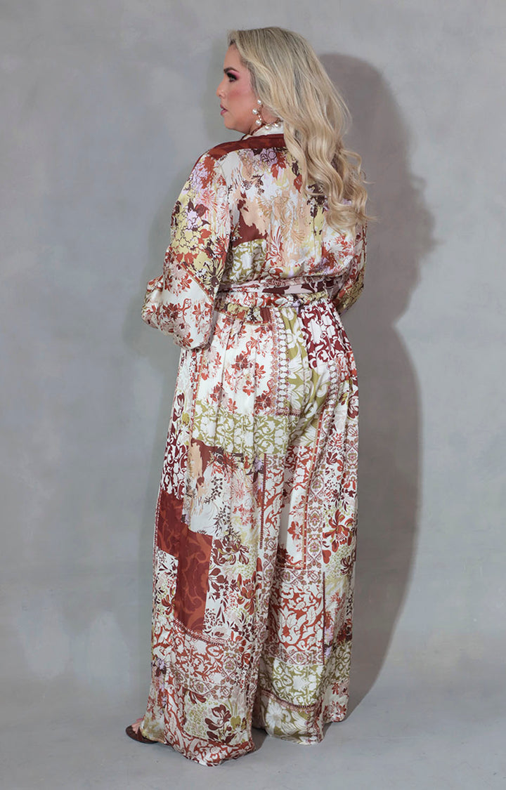 Palazzo beige paisley - PALAZZO XL Boutiquemirel 